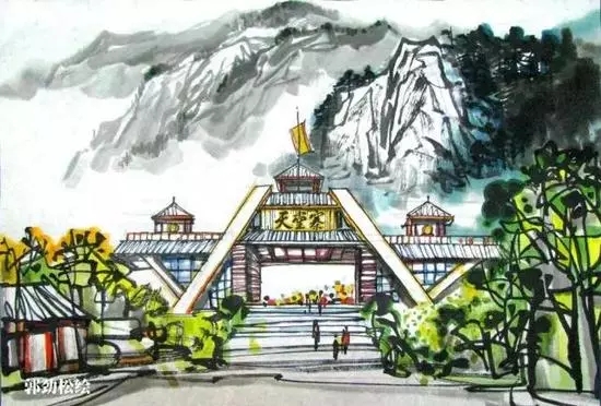 安徽風(fēng)景如畫(huà)！手繪版的安徽旅游景點(diǎn)更美！